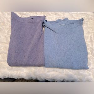 Bundle Two Karen Scott Speckled Sweaters